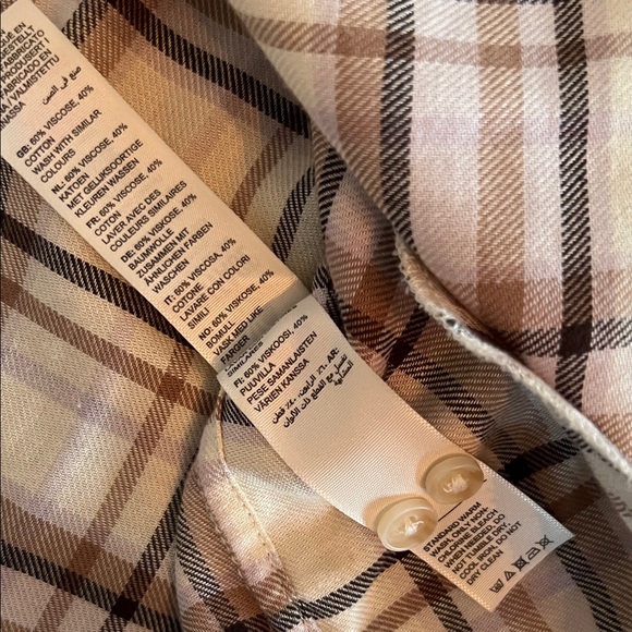 FatFace plaid Button-Up Shirt with pockets - Picture 4 of 4